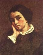 Gustave Courbet Juliette Courbet oil painting artist